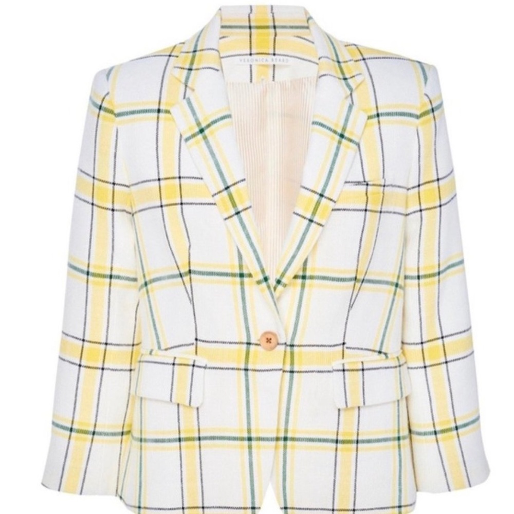 Veronica Beard Schoolboy Shrunken Dickey Jacket - Size 4 NWOT